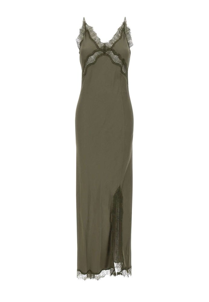 Herskind Jonathan Lace Trim Slip Dress