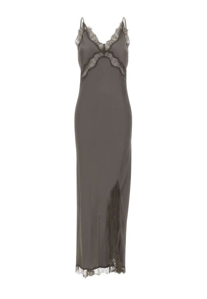 Herskind Jonathan Lace Trim Slip Dress