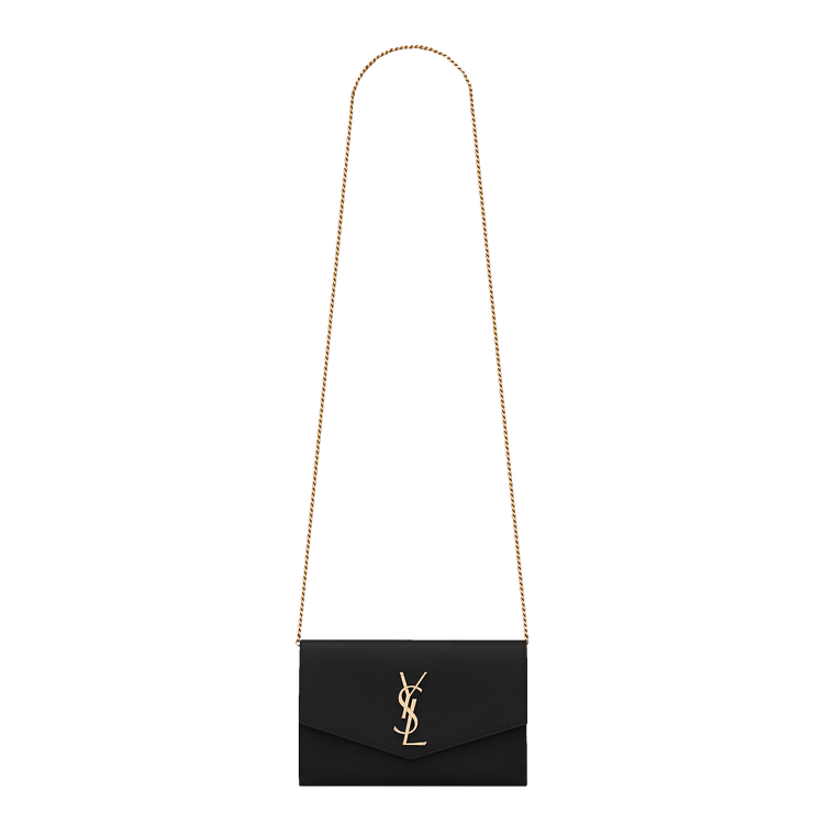 Saint Laurent Uptown Wallet On Chain 'Nero'