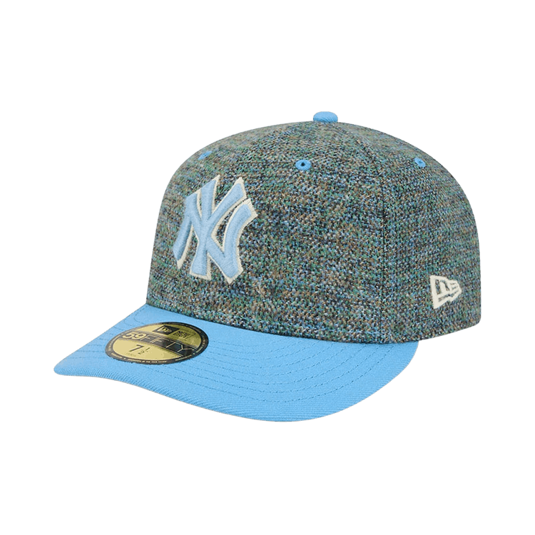 New Era New York Yankees Tweedy Cotton 5950PC 'Grey/Blue'