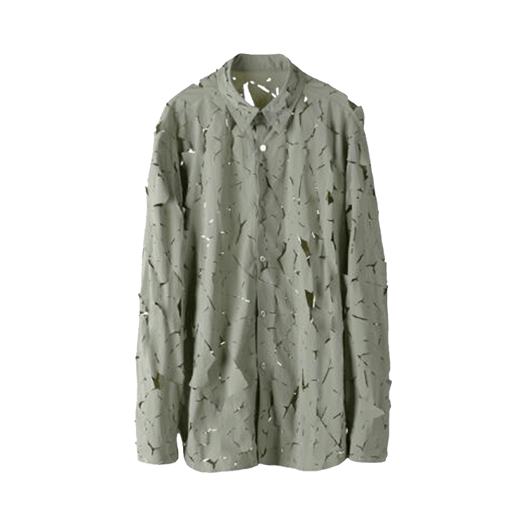 POST ARCHIVE FACTION 6.0 Shirt Left 'Green'