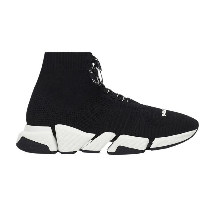 Balenciaga Speed 2.0 Lace-Up Sneaker 'Black White'