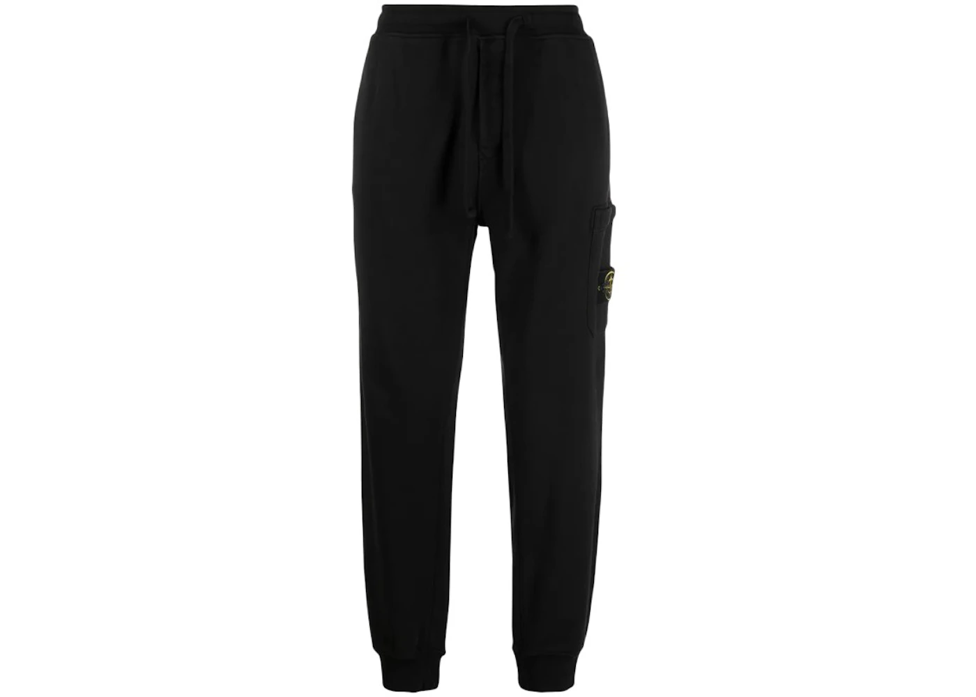 Stone Island Logo Sweatpants Black