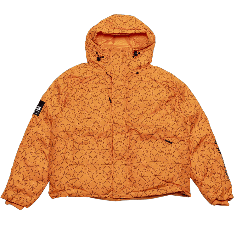 Puma x Pleasures Puffer Jacket 'Orange Glo'