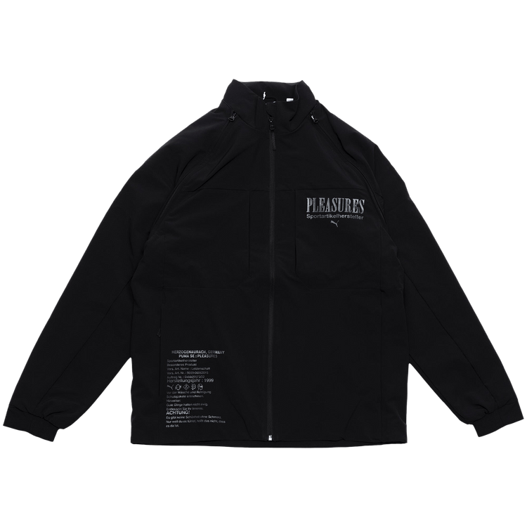 Puma x Pleasures Zip Off Jacket 'Black'