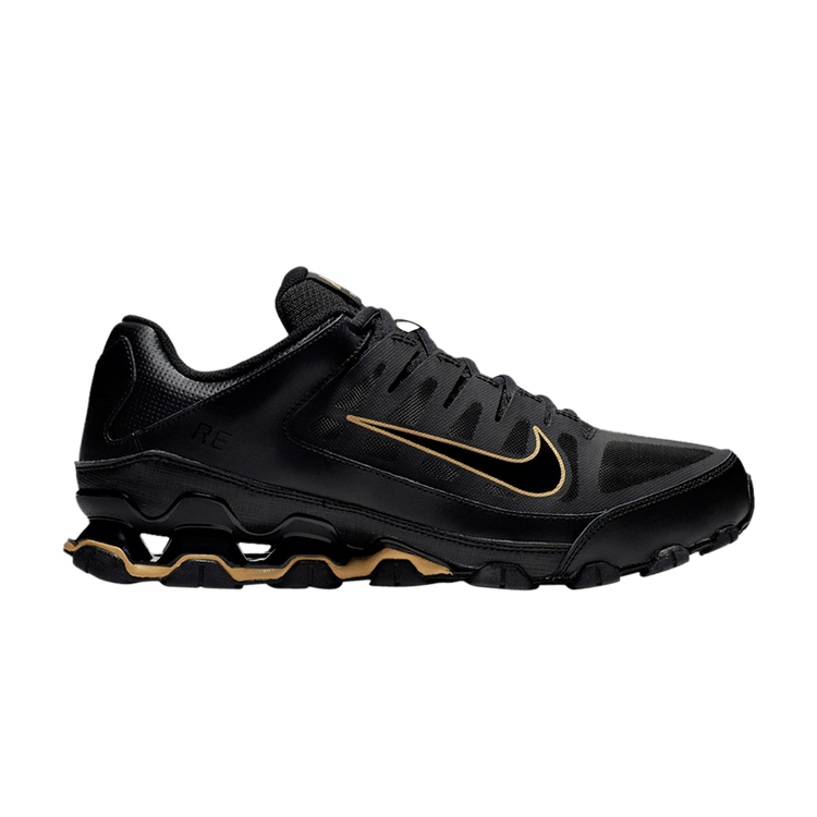 Nike Reax 8 TR Mesh 'Black Metallic Gold'