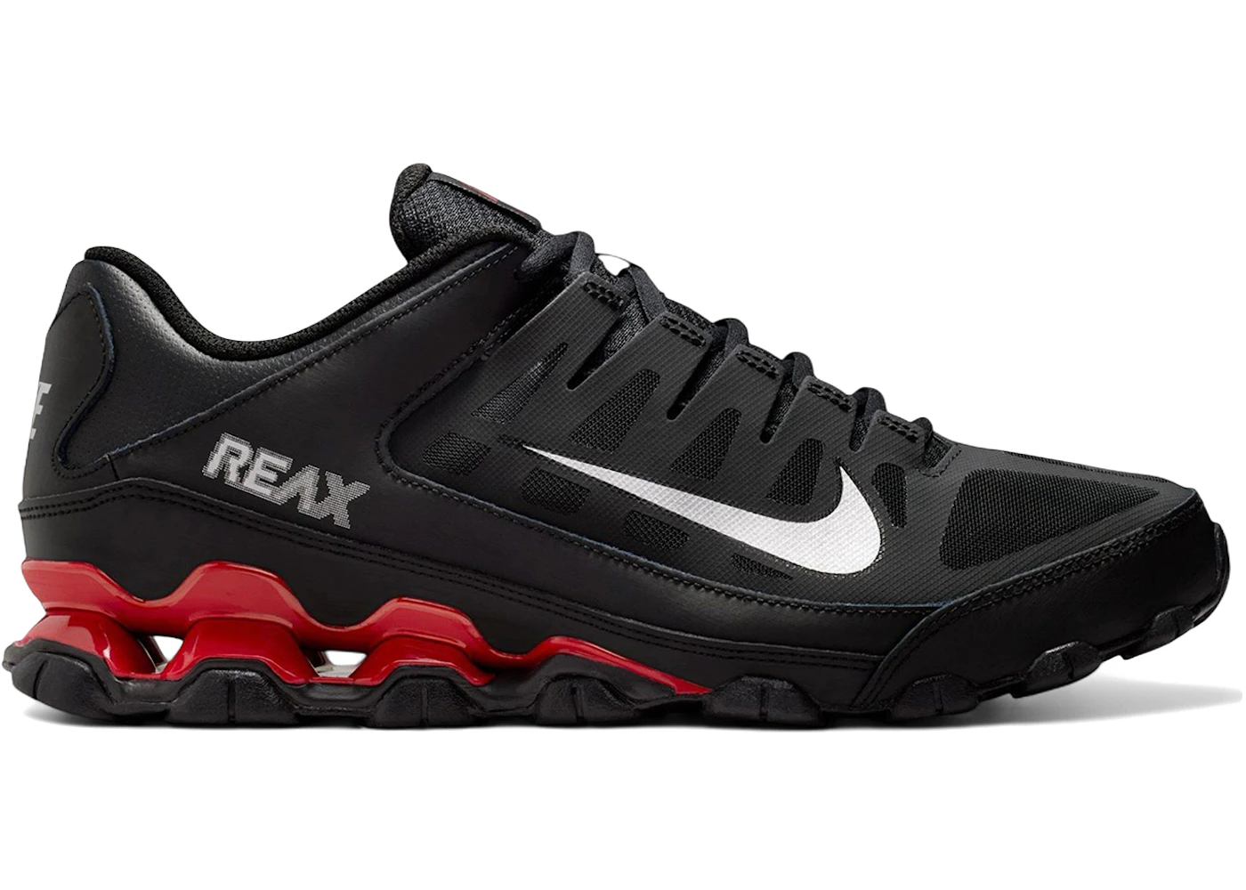 Nike Reax 8 TR Black University Red Silver
