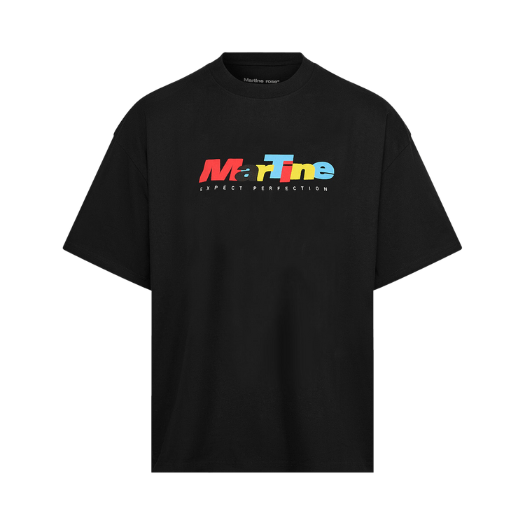 Martine Rose Short-Sleeve Oversized T-Shirt 'Black'