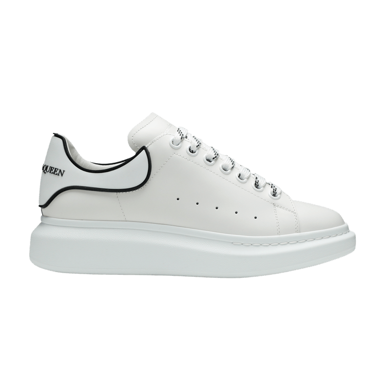 Alexander McQueen Oversized Sneaker 'New Tech Calf - White Black' 2020