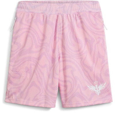 PUMA x LAMELO BALL Iridescent Basketball Shorts 'Whisp Of Pink'