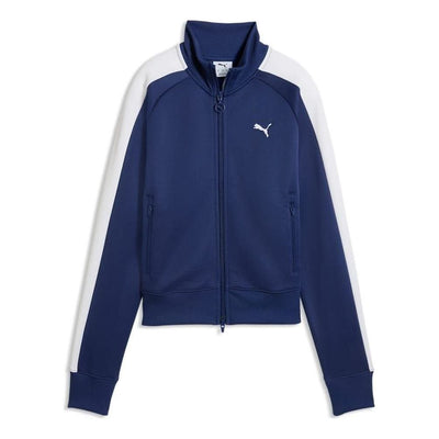 (WMNS) PUMA T7 Short Track Jacket 'Blue Jewel'