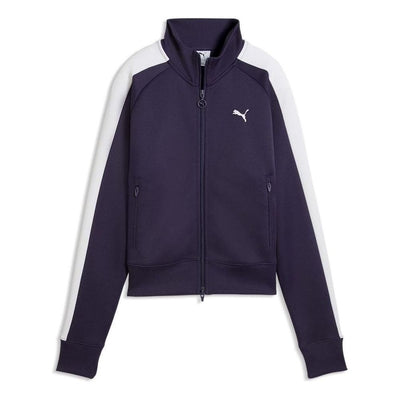 (WMNS) PUMA T7 Short Track Jacket 'Deep Plum'