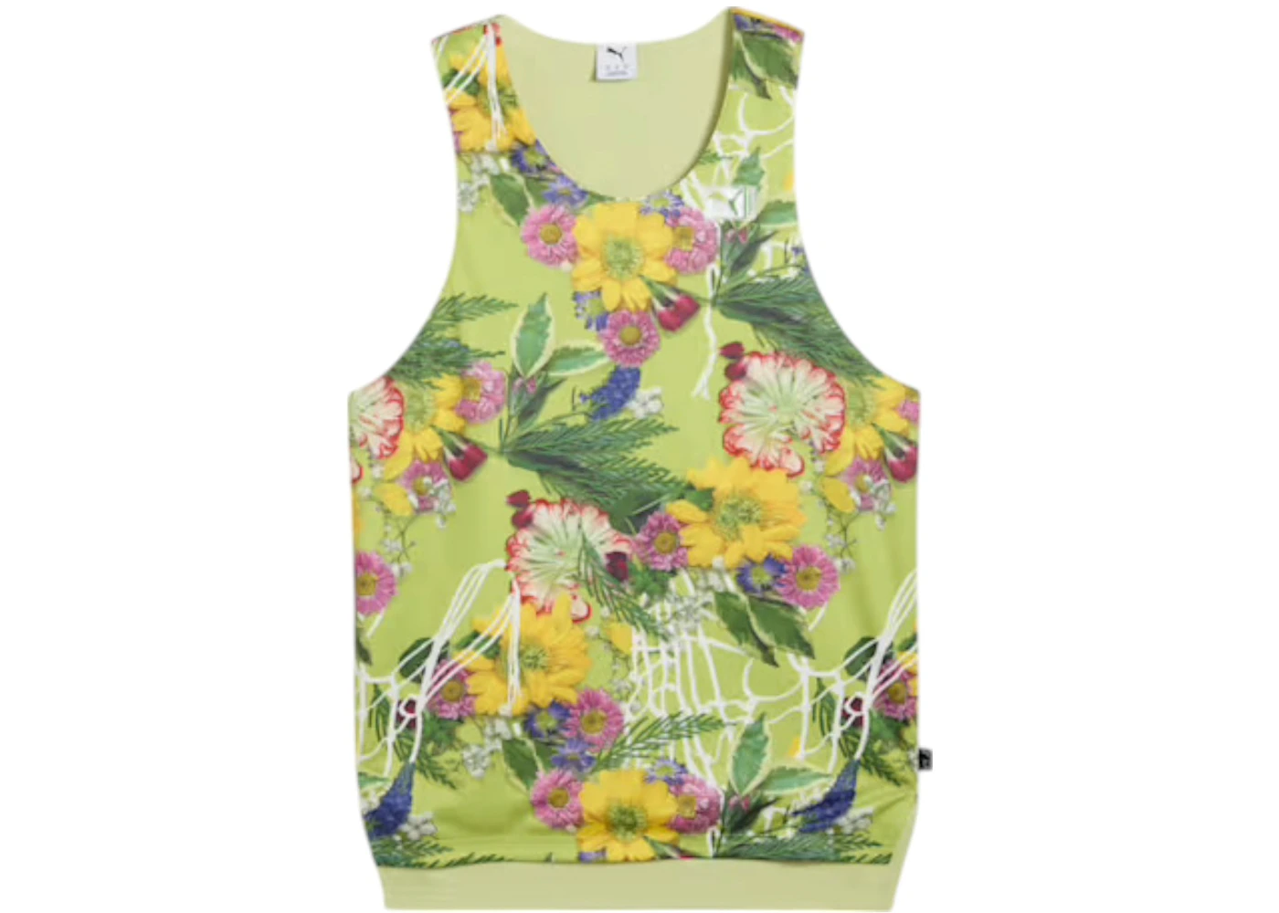 Puma Dunked In Florals Jersey Pistachio Green/AOP