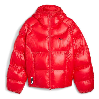 PUMA TECH-X Oversized PrimaLoft Puffer Jacket 'For All Time Red'