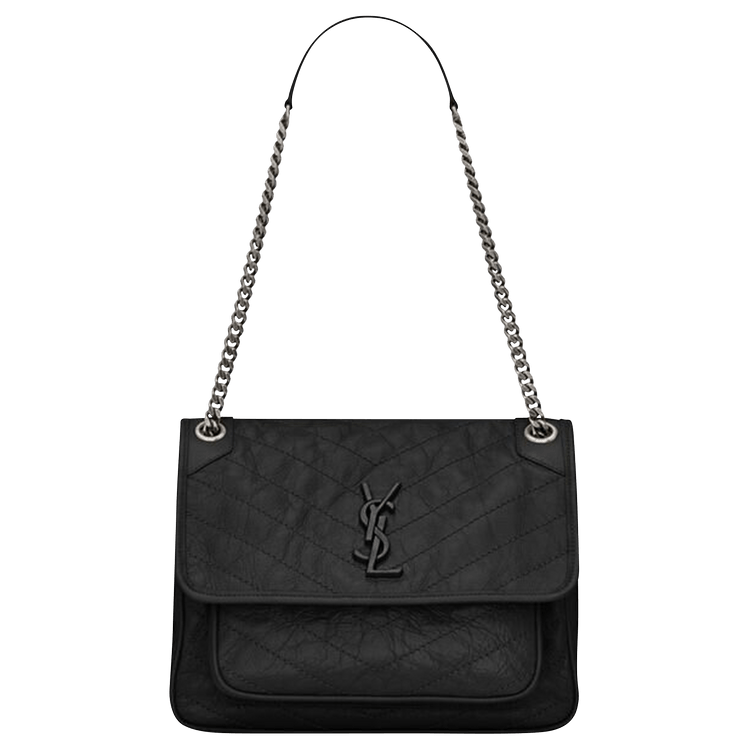 Saint Laurent Medium Niki Monogram Chain Bag 'Black'
