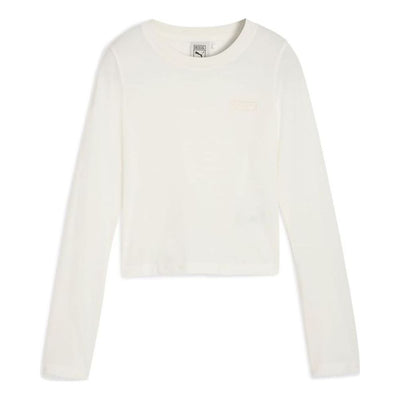 (WMNS) PUMA x Rose Long Sleeve T-Shirt 'Warm White'