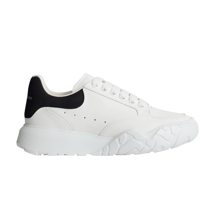 Alexander McQueen Wmns Court Trainer 'White Black'
