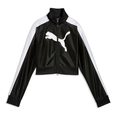 (WMNS) PUMA Future.Puma.Archive T7 Cropped Track Jacket 'PUMA Black'