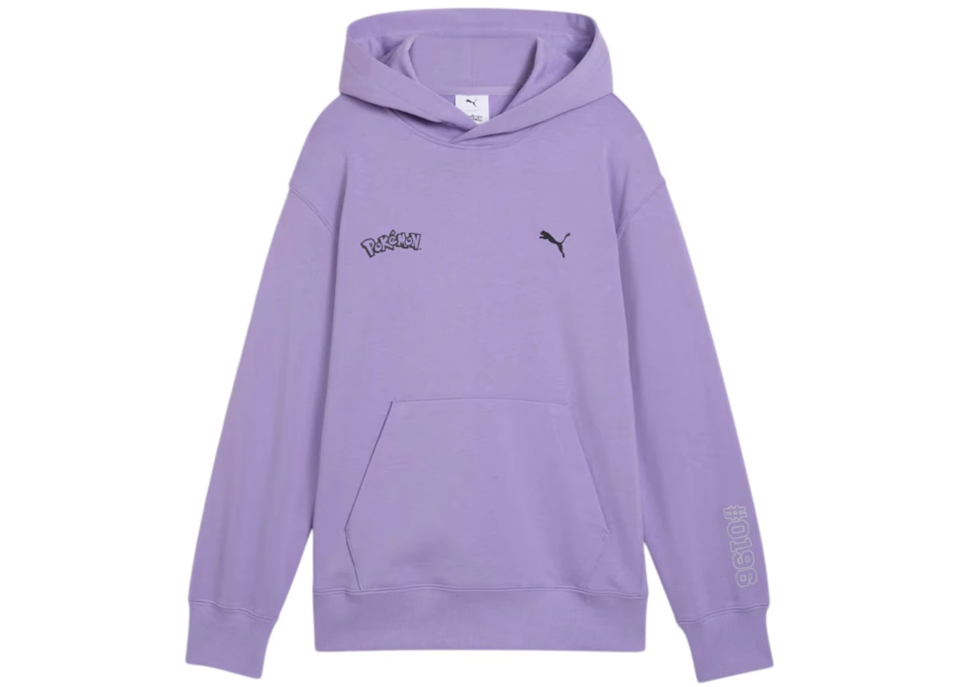 Puma x Pokemon Kids Relaxed Graphic Hoodie Lavender Alert