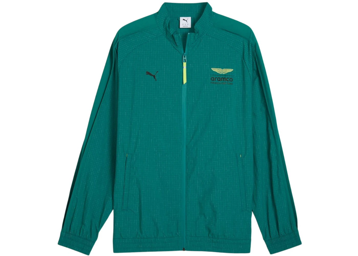Puma Aston Martin Aramco Formula 1 Team T7 Oversized Jacket Green Lux