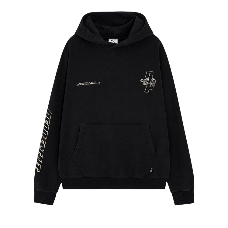 Puma x Represent Long Sleeve Hoodie 'Black'
