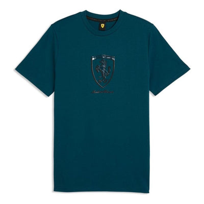 PUMA x Scuderia Ferrari Graphic T-Shirt 'Midnight Petrol'