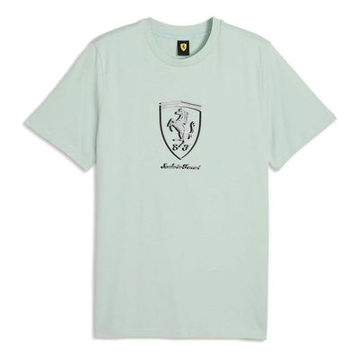 PUMA x Scuderia Ferrari Graphic T-Shirt 'Creme De Mint'