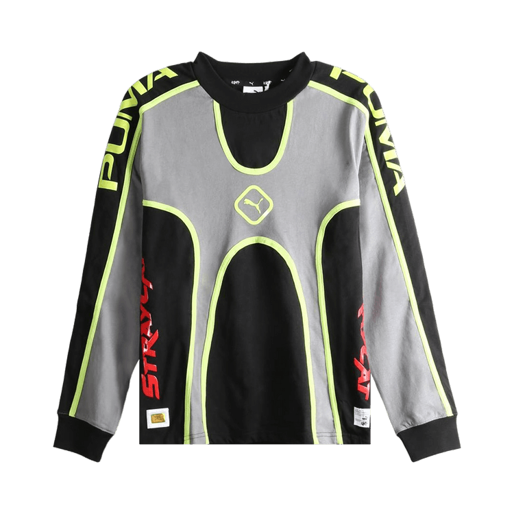 Puma x A$AP Rocky T7 Panel Jersey Tops 'Cast Iron'