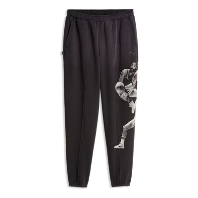 PUMA Memory Lane Fleece Sweatpants 'PUMA Black'