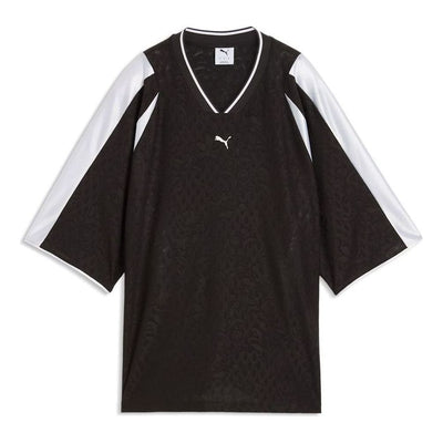 (WMNS) PUMA Lace Pack Oversized Jersey 'PUMA Black'