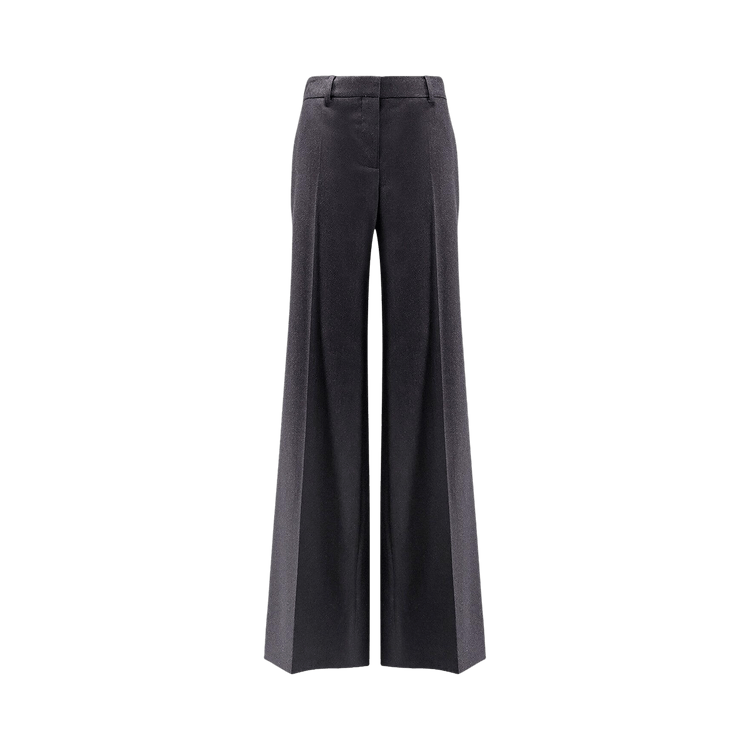 Stella McCartney Flannel Flare Trouser 'Ash Grey'