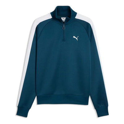 PUMA T7 Quarter-Zip Track Jacket 'Midnight Petrol'