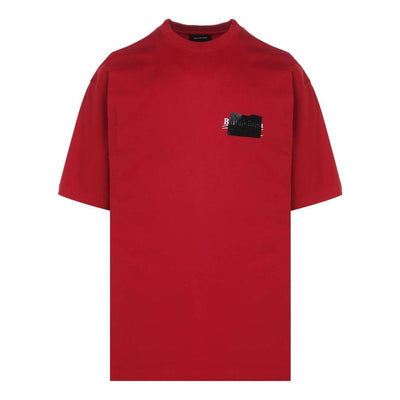 Balenciaga Gaffer T-shirt Large Fit 'Red'