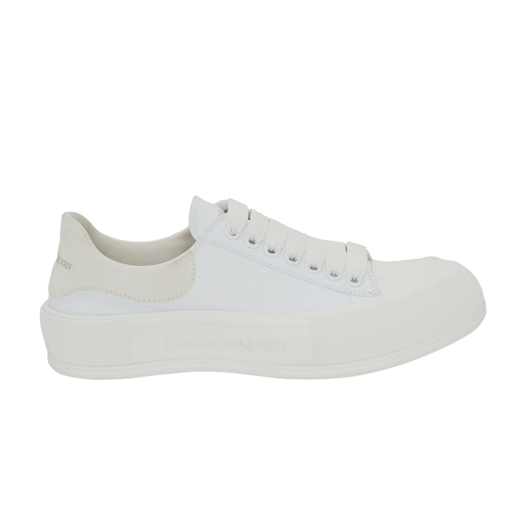 Alexander McQueen Deck Lace-Up Plimsoll 'White'