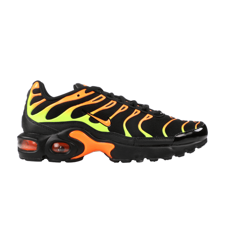 Nike Air Max Plus GS 'Black Volt Total Orange'