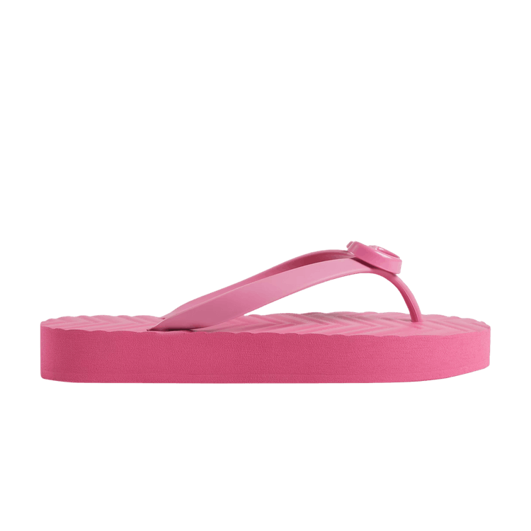Gucci Wmns Chevron Thong Sandal 'Pink'