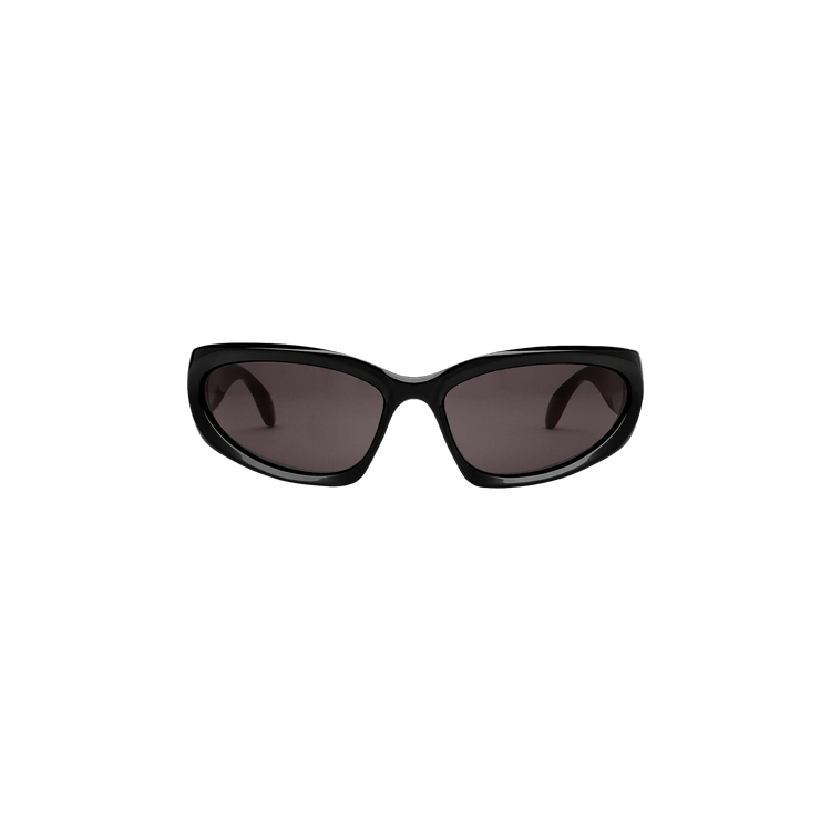 Balenciaga Swift Oval Sunglasses 'Black'