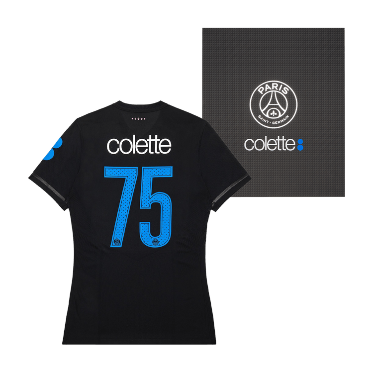 Paris Saint-Germain x Colette Third Jersey Special Box Edition 'Black/Blue'