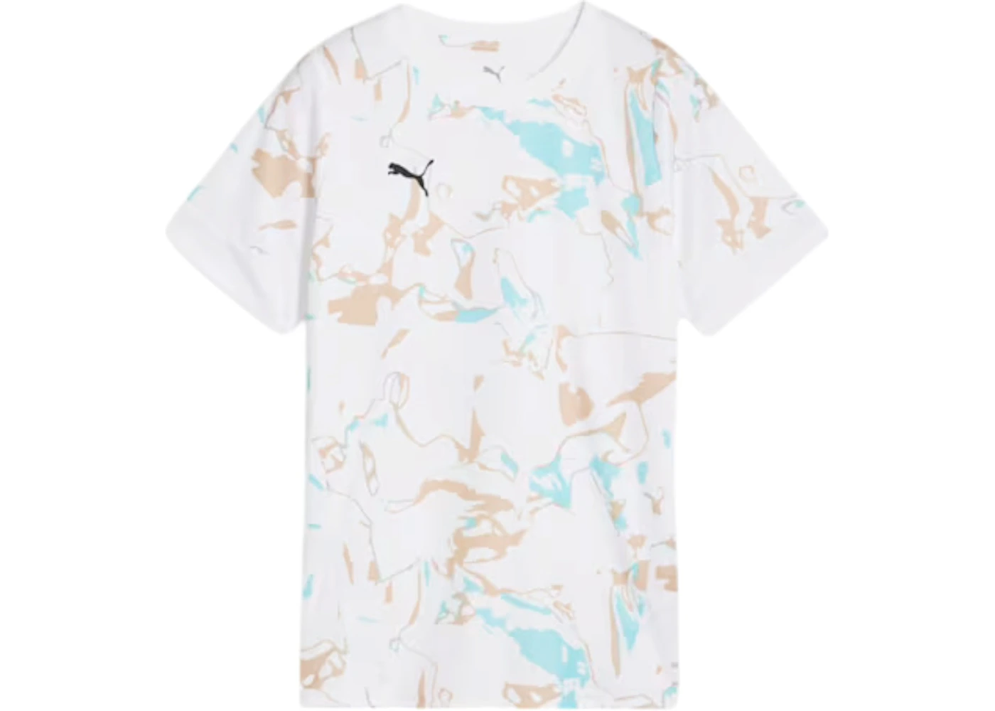 Puma Women's Individual EARTH DAY Jersey White/Light Sand