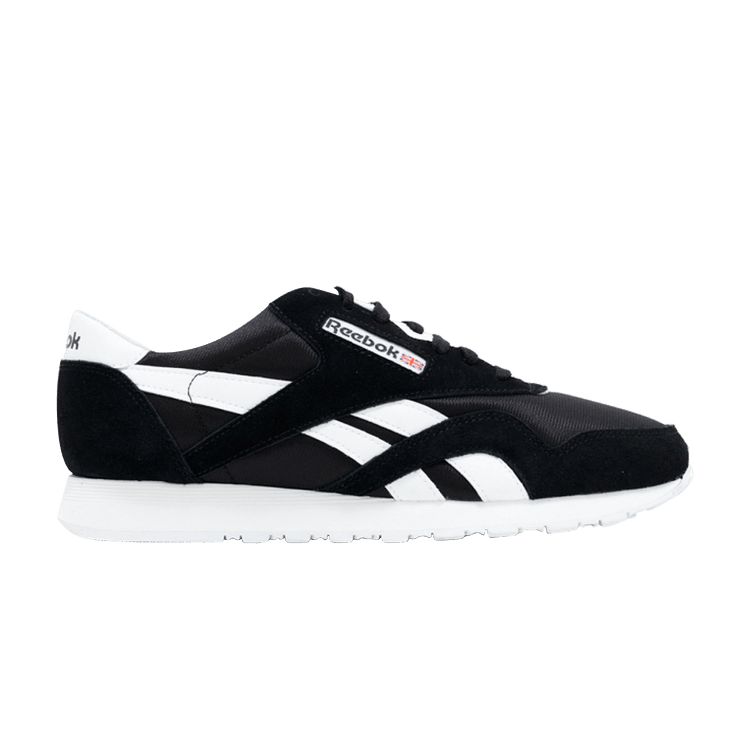 Reebok Classic Leather Nylon 'Black White'