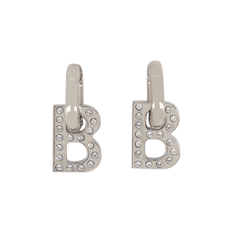Balenciaga Chain XS Earrings 'Silver'