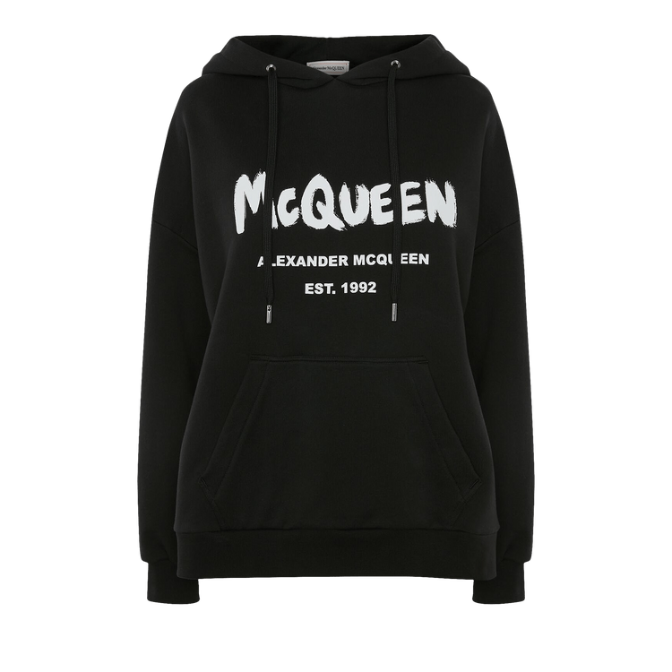 Alexander McQueen Graffiti Sweatshirt 'Black'