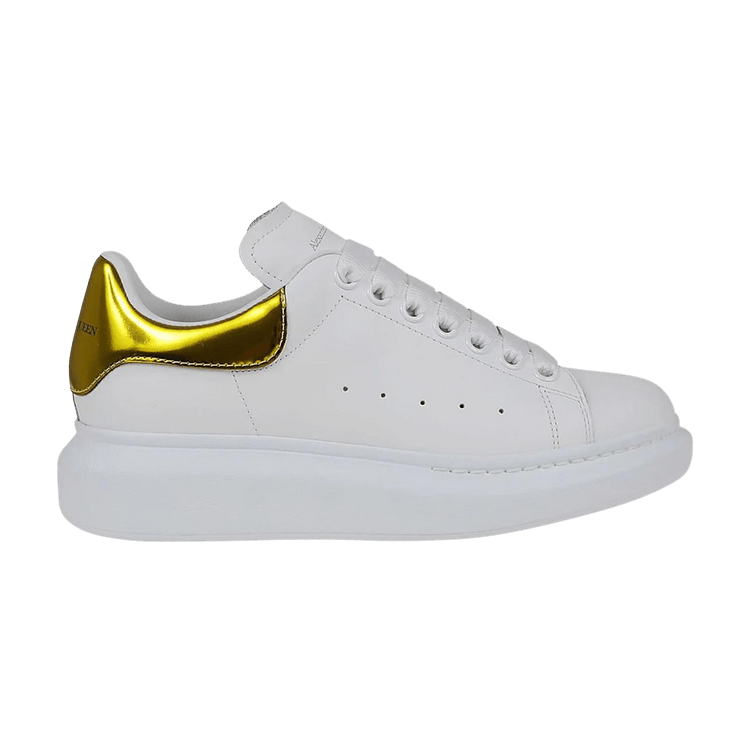 Alexander McQueen Wmns Oversized Sneaker 'White Pop Yellow'