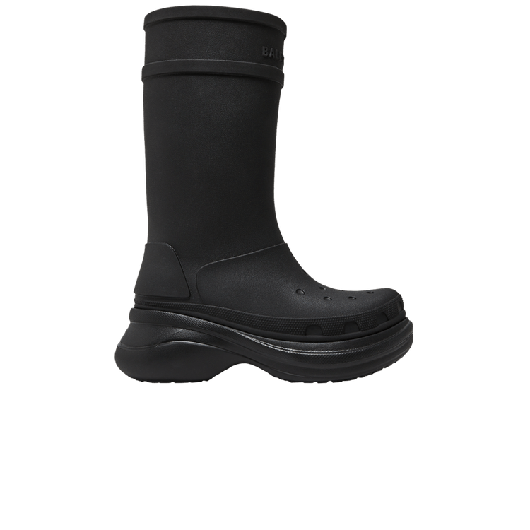 Crocs x Balenciaga Clog Boot 2.0 'Black'