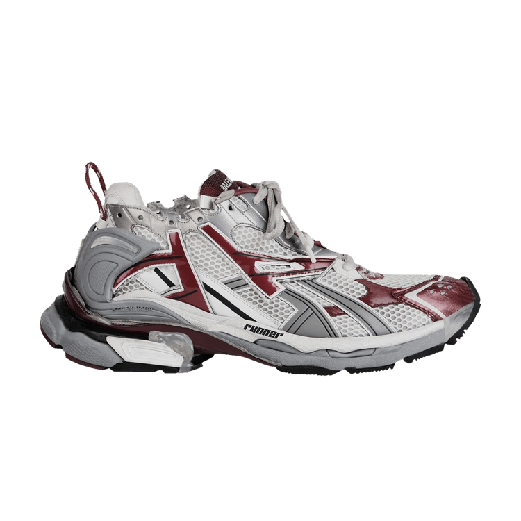 Balenciaga Wmns Runner Sneaker 'White Burgundy'