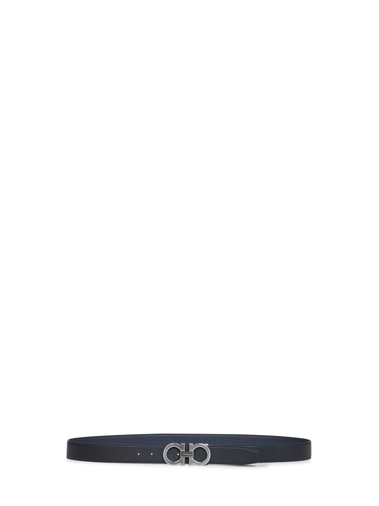 Ferragamo Reversible Gancini Buckle Belt