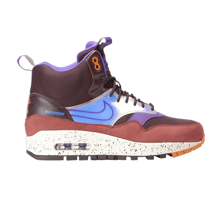 Nike Wmns Air Max 1 Mid Sneakerboot 'Deep Burgundy Iridescent'