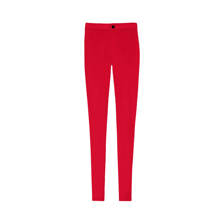 Saint Laurent Fitted Trousers 'Rouge'