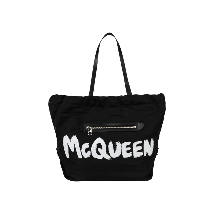 Alexander McQueen The Bundle Large Tote Bag 'Black/White'