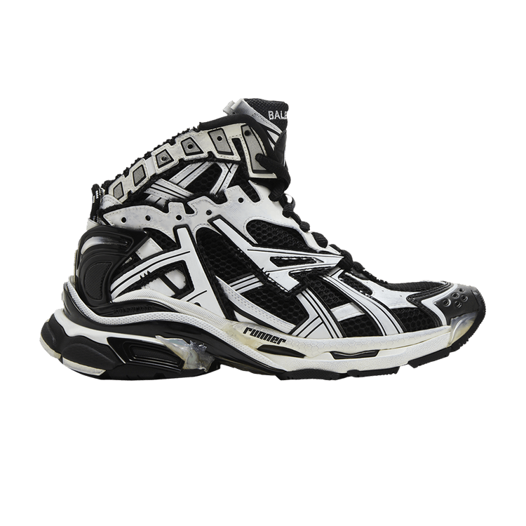 Balenciaga Runner High 'White Black'